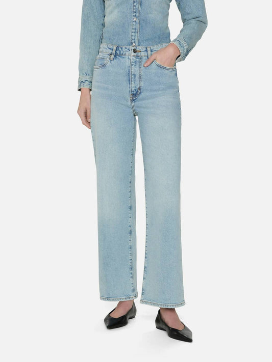 Frame - High Rise Wide Leg Jean