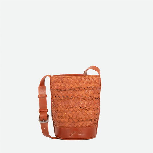 Per Lei New York - Women's Mini Emery Woven Bucket Bag
