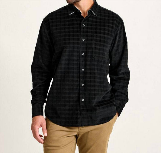 Tommy Bahama - Check Island Long Sleeve Corduroy Shirt