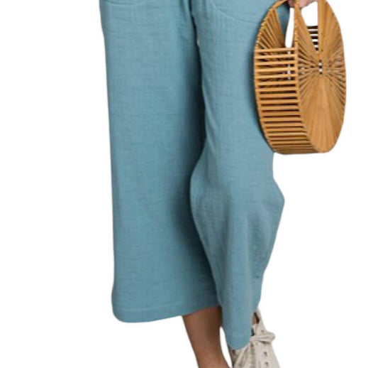 Cotton Bleu - Woven Slubs