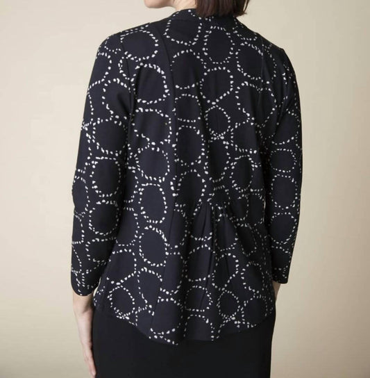 Habitat - Core Travel Knit Shirred Back Open Front Jacket