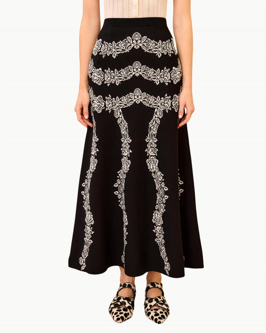 Ulla Johnson - Women's Valencia Jacquard Midi Skirt