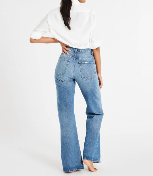 Mille - Women's Ashton High Rise Wide Leg Flare Jean