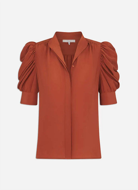 Frame - Gillian Ruched Top