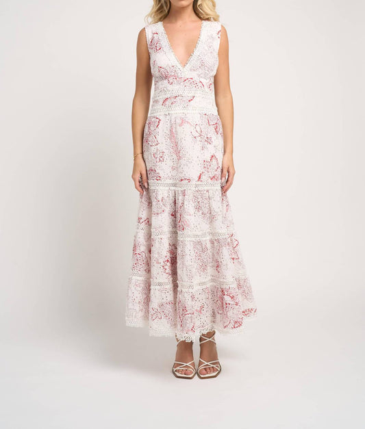 Guadalupe Design - Naina V-neck Long Dress