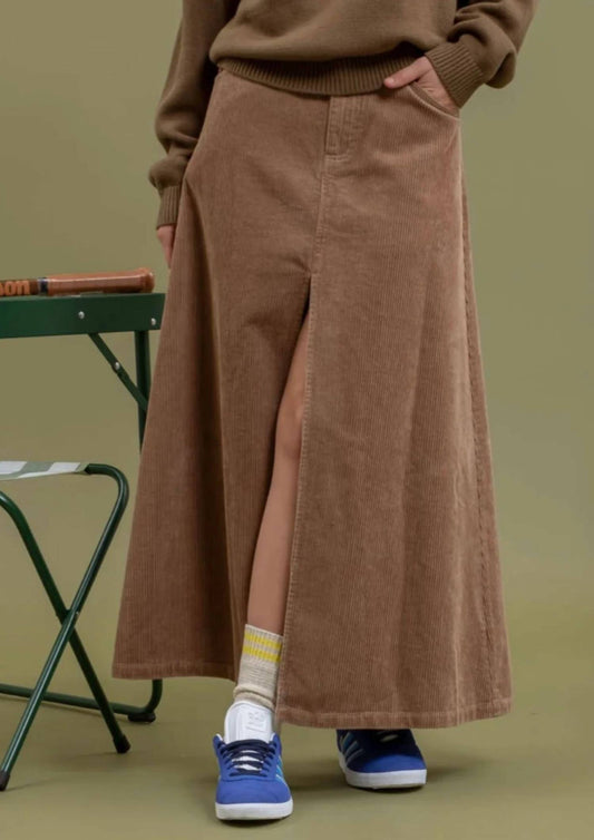 Blu Pepper - Corduroy Maxi Skirt
