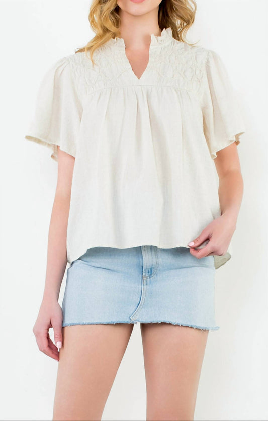 Thml - "tune My Heart" V-neck Top