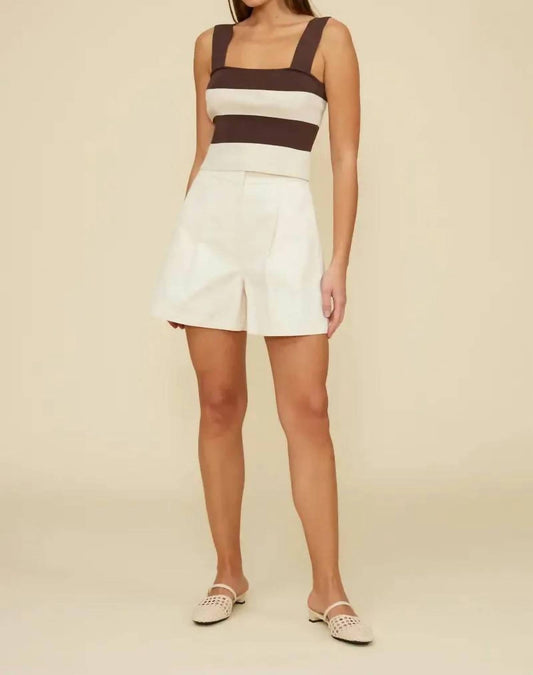 Lucy Paris - Lula Striped Knit Top