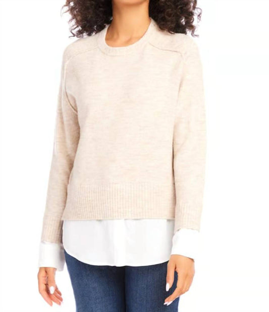 Karen Kane - Layered Crewneck Sweater