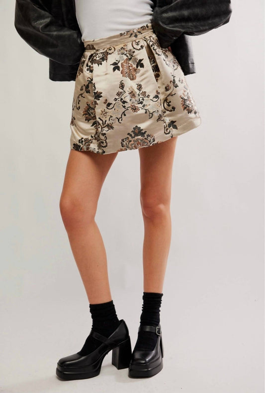 Free People - Benjamine Floral Mini Skirt