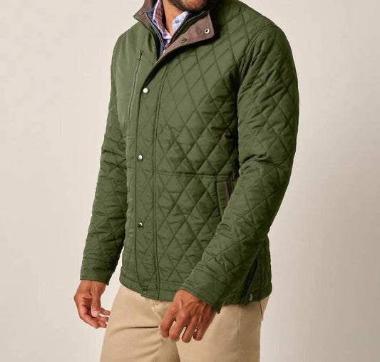 Johnnie-O - Juno Quilted Snap Jacket