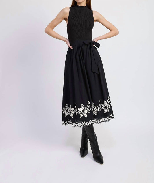 En Saison - Isidora Mixed Media Dress