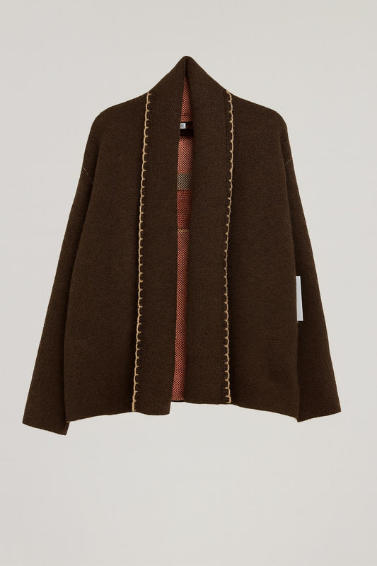 Flat White - Women's Pug Sweater Cardigan