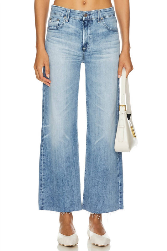 Ag Jeans - Saige Wide Leg Cropped Jeans