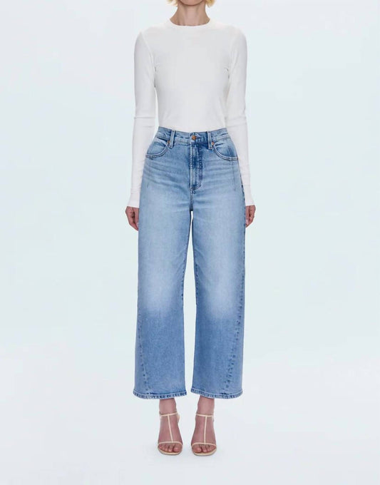 Pistola - Kyra High Rise Bowed Ankle Jeans
