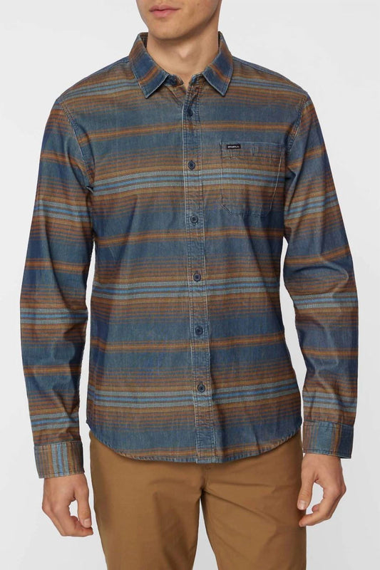 O'Neill - Caruso Stripe 2 Long Sleeve Woven Shirt