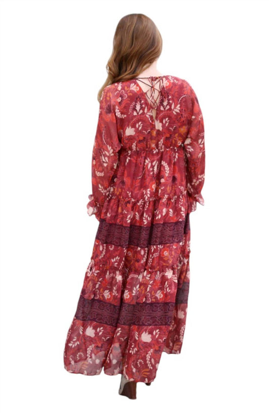 Entro - Boho Long Sleeve Dress