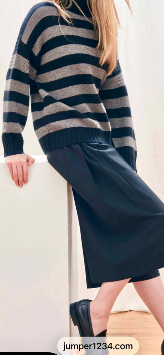 Jumper1234 - Stripe Breton Jumper