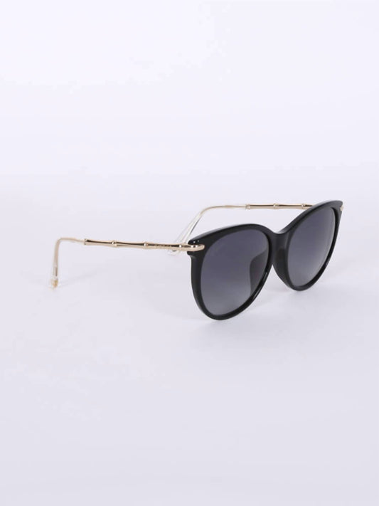 Gucci - Bamboo Detail Cat Eye Oversized Sunglasses