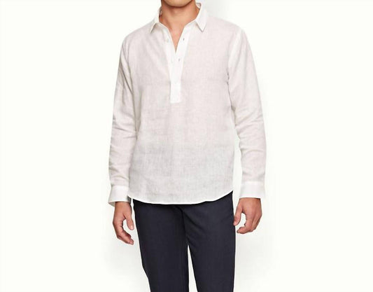 Orlebar Brown - Percy Overhead Linen Shirt