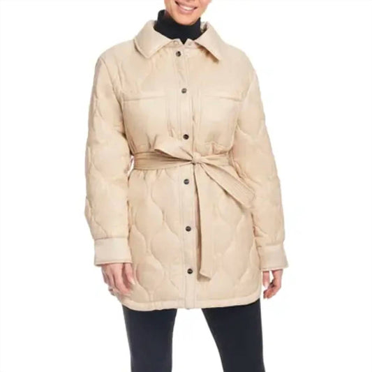 Sanctuary - Quilted Tie Waist Jacket