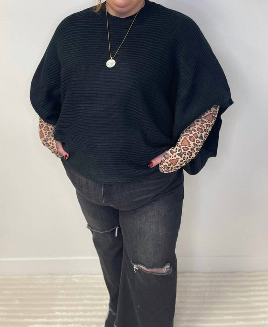 Blakeley - Meg Pullover Poncho Sweater