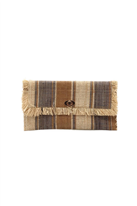Shebobo - Women's Sophie Straw Envelope Clutch Bag