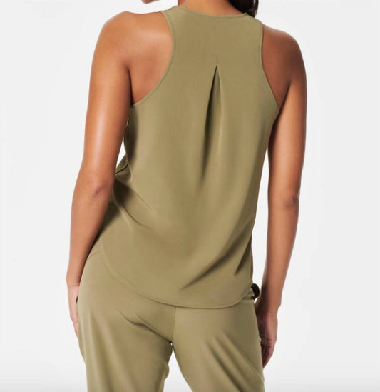 Spanx - Casual Friday Curved Hem Tank Top