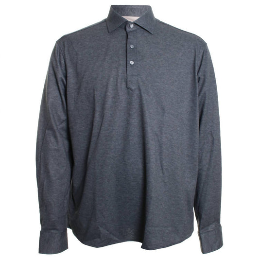 Garnet Clothiers - Men's Long Sleeve Knit Polo