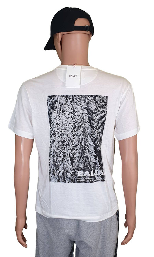 Bally - Men's Short Sleeve Graphic Print T-shirt