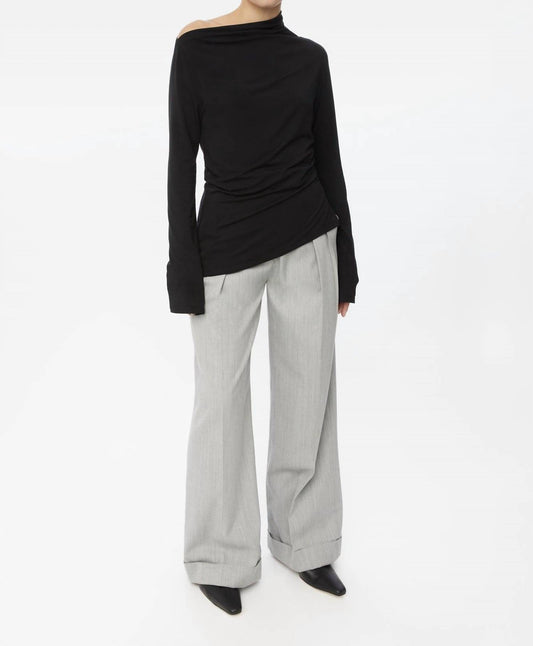 Dāl The Label - Modal Asymmetric Knit Top