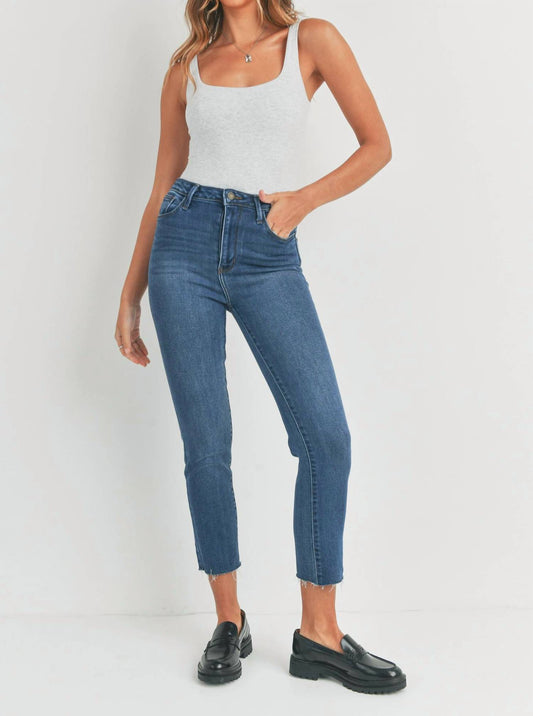 Just Black Denim - Clean Slender Straight Leg Jean