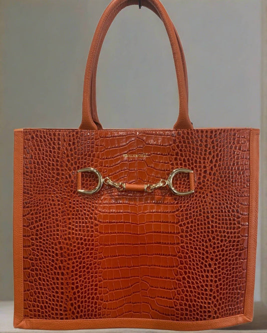 Berge - Women's Terra Leather Tote Bag