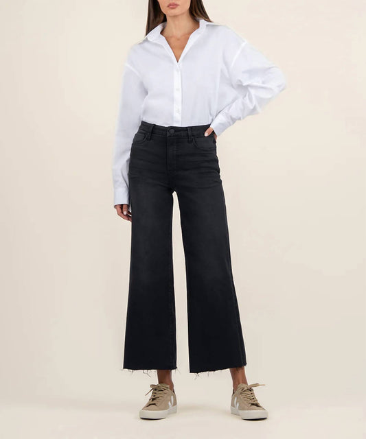 Kut From The Kloth - Meg High-rise Wide Leg Jeans