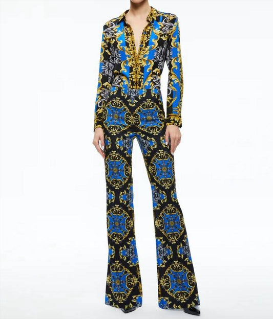 Alice + Olivia - Teeny Fit Flare Boot Pant