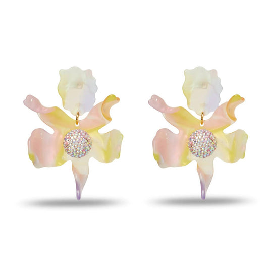 Lele Sadoughi - Women's Crystal Lily Earrings