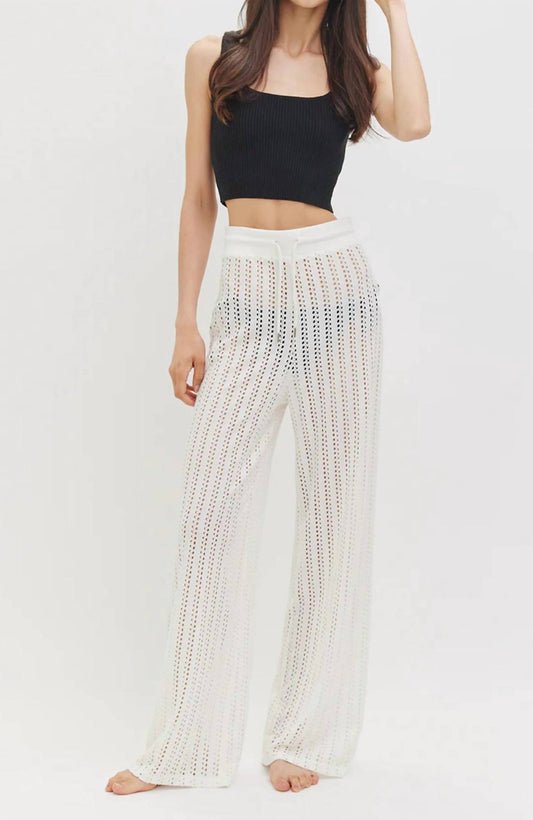 Kathryn Mccarron - Mica Crochet Pants