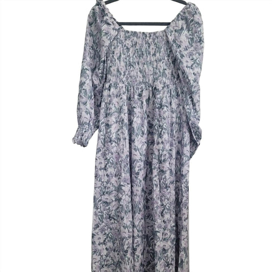 Few Moda - Women's Floral Print Midi Dress