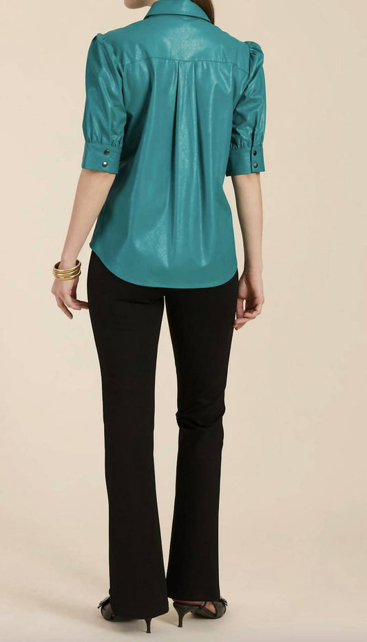 Tyler Boe - ALICE VEGAN LEATHER SHIRT