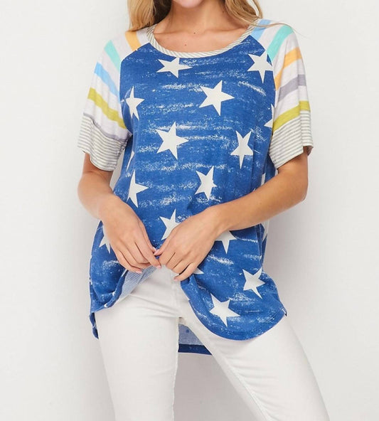 Honeyme - Stars & Stripes Raglan Top