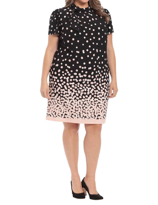 London Times - Polka Dot Tie Dress