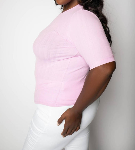 Vince - Elbow Sleeve Crew Neck T-shirt