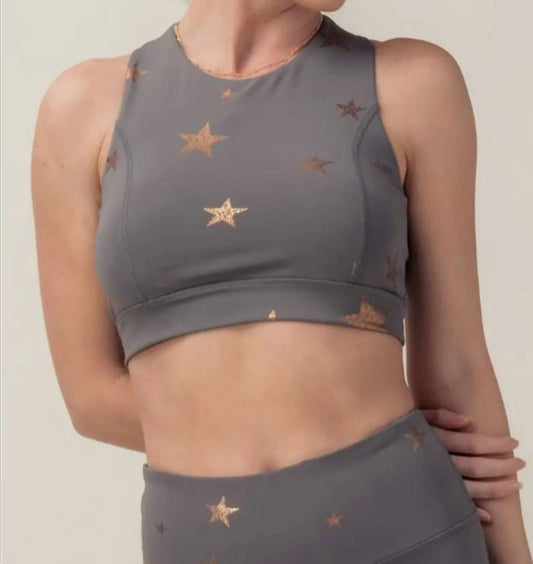 Mono B - Starry Night Foil Sports Bra