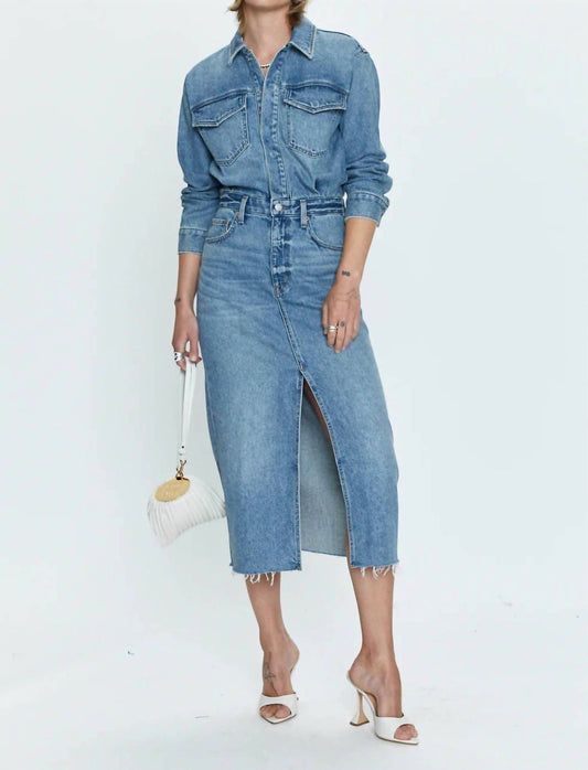 Pistola - Amira Denim Midi Dress