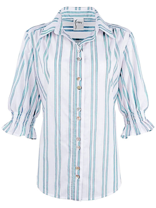 Finley - Sirena Drop Needle Stripe Shirt