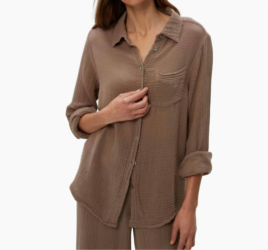 Michael Stars - Ernie Gauze Button Down Shirt