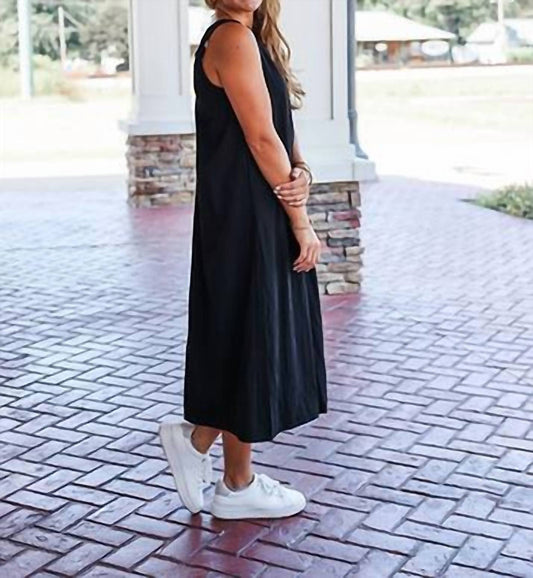 Heyson - Shoulder Twisted Midi Dress