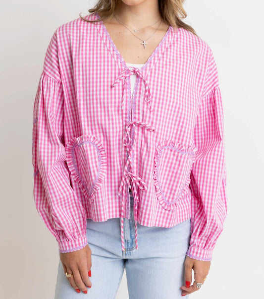 Karlie - Vintage Heart Top