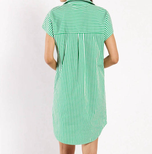 Jude Connally - Carter Cotton Stripe Mini Dress