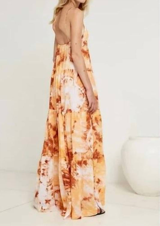 S/W/F - SHIRRED MAXI DRESS